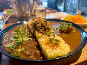 岡山経済新聞「オカケイ・カレー部」　第3回はゲストハウス「KAMP」